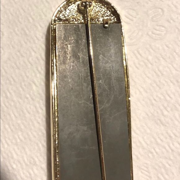 Vtge “AJC” Cat in the Mirror With Butterfly Brooch - Picture 6 of 6